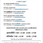 Úřední hodiny na OÚ